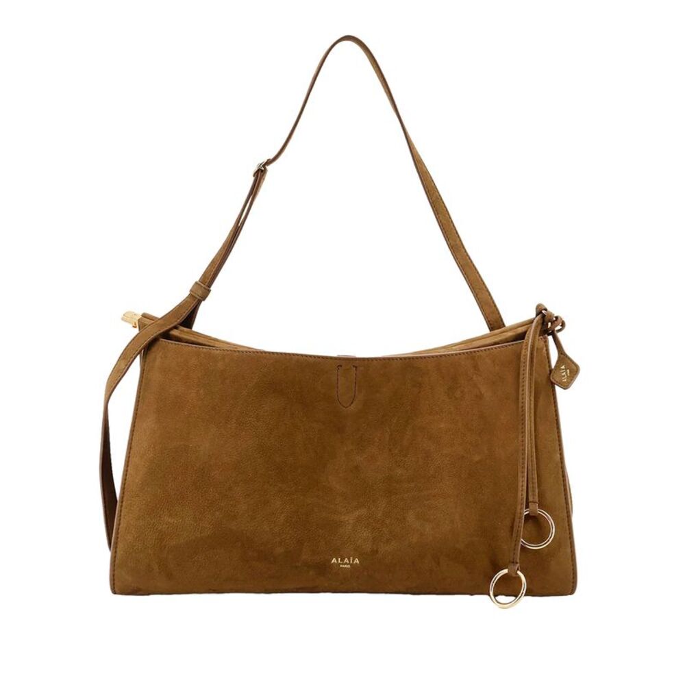 Alaia Women Le Click Pocket 35 Bag In Nubuck
